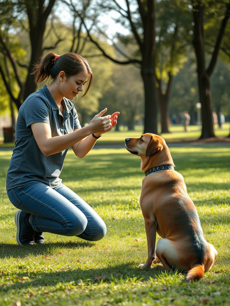 Dog training tips